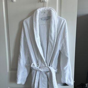 White Bathrobe